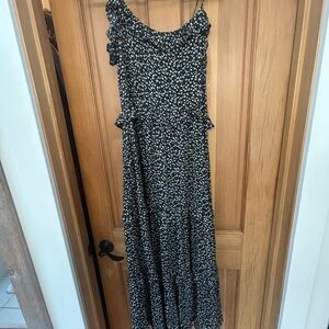 Carly Jean tiered Floral Maxi Dress